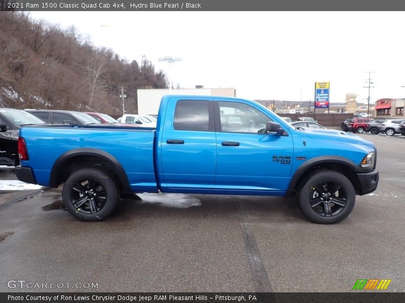  2021 1500 Classic Quad Cab 4x4 Hydro Blue Pearl