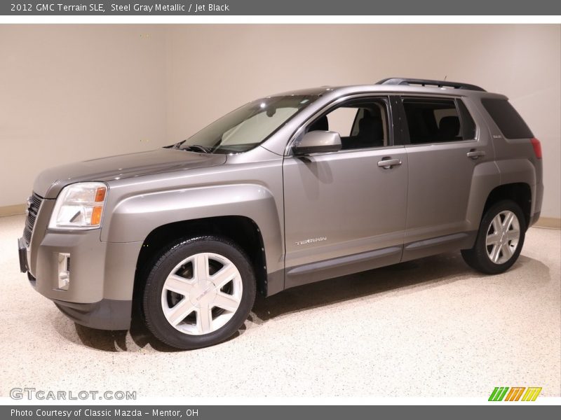 Steel Gray Metallic / Jet Black 2012 GMC Terrain SLE