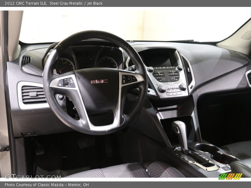 Steel Gray Metallic / Jet Black 2012 GMC Terrain SLE