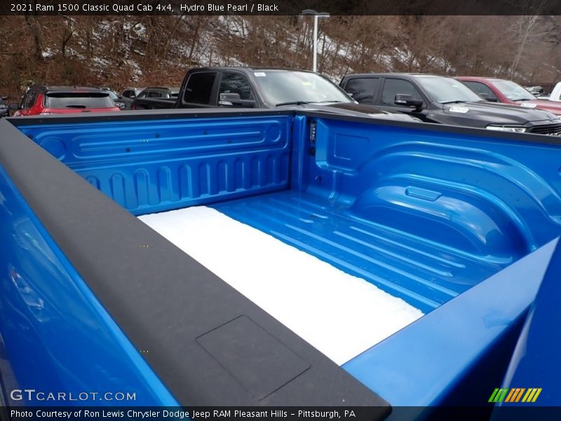 Hydro Blue Pearl / Black 2021 Ram 1500 Classic Quad Cab 4x4