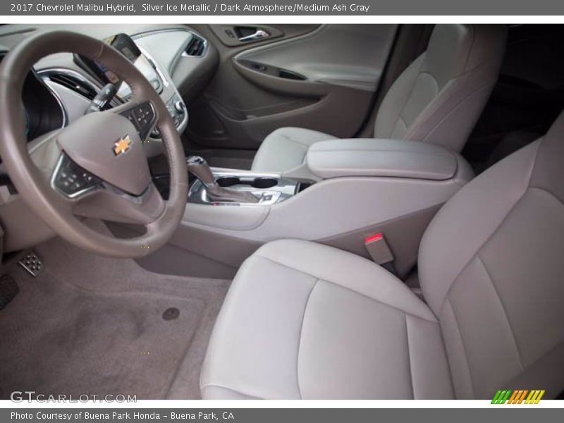 Silver Ice Metallic / Dark Atmosphere/Medium Ash Gray 2017 Chevrolet Malibu Hybrid