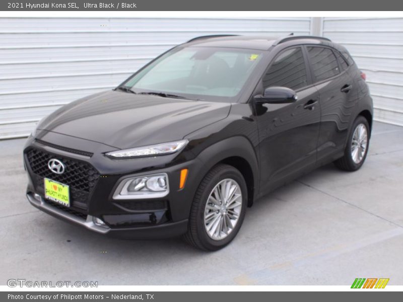 Ultra Black / Black 2021 Hyundai Kona SEL