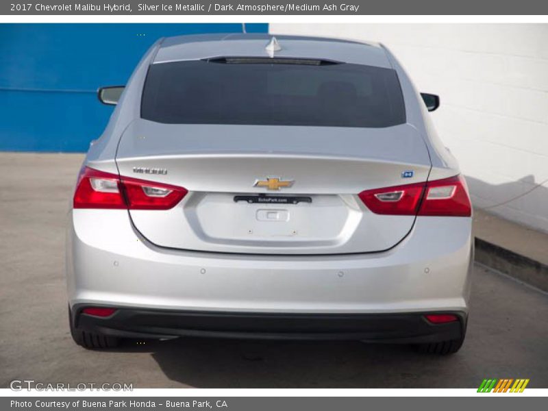 Silver Ice Metallic / Dark Atmosphere/Medium Ash Gray 2017 Chevrolet Malibu Hybrid