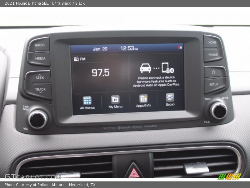 Ultra Black / Black 2021 Hyundai Kona SEL