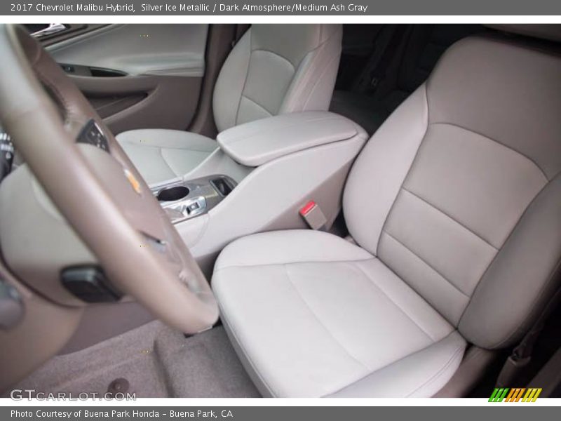 Silver Ice Metallic / Dark Atmosphere/Medium Ash Gray 2017 Chevrolet Malibu Hybrid