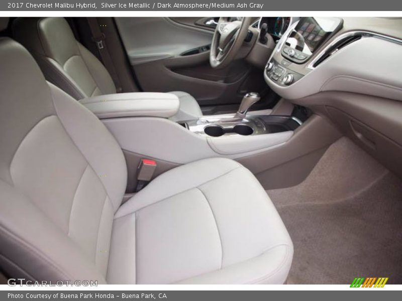 Silver Ice Metallic / Dark Atmosphere/Medium Ash Gray 2017 Chevrolet Malibu Hybrid