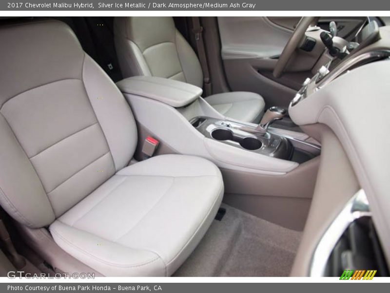 Silver Ice Metallic / Dark Atmosphere/Medium Ash Gray 2017 Chevrolet Malibu Hybrid