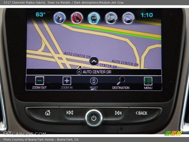 Silver Ice Metallic / Dark Atmosphere/Medium Ash Gray 2017 Chevrolet Malibu Hybrid