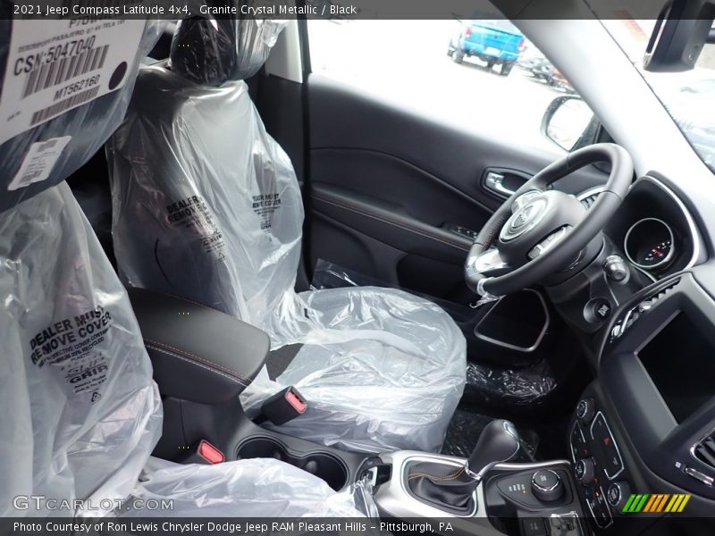 Granite Crystal Metallic / Black 2021 Jeep Compass Latitude 4x4