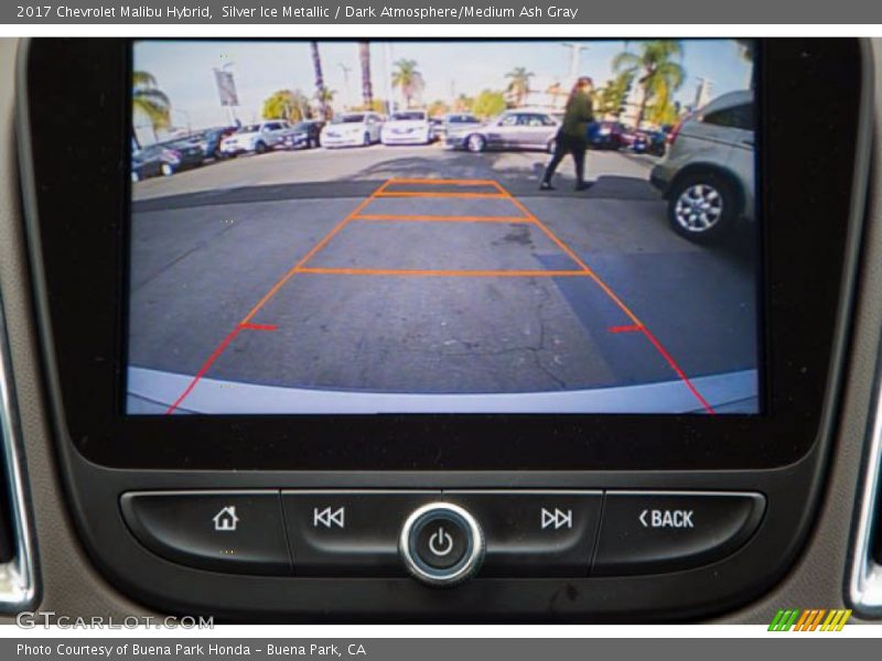 Silver Ice Metallic / Dark Atmosphere/Medium Ash Gray 2017 Chevrolet Malibu Hybrid
