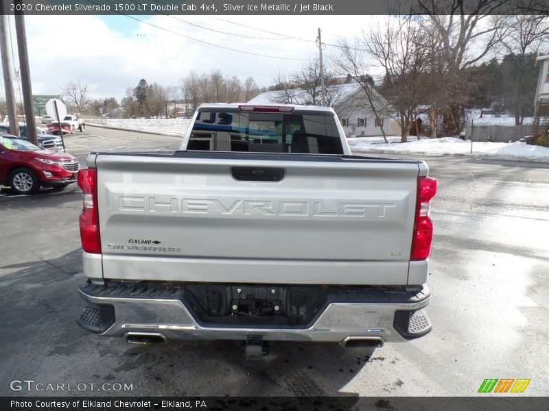 Silver Ice Metallic / Jet Black 2020 Chevrolet Silverado 1500 LT Double Cab 4x4