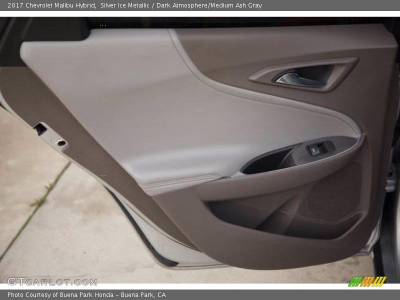 Silver Ice Metallic / Dark Atmosphere/Medium Ash Gray 2017 Chevrolet Malibu Hybrid