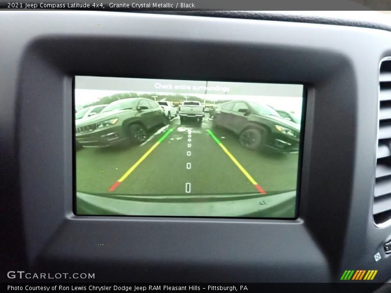 Granite Crystal Metallic / Black 2021 Jeep Compass Latitude 4x4