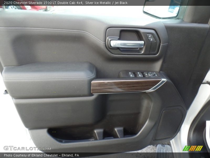 Silver Ice Metallic / Jet Black 2020 Chevrolet Silverado 1500 LT Double Cab 4x4