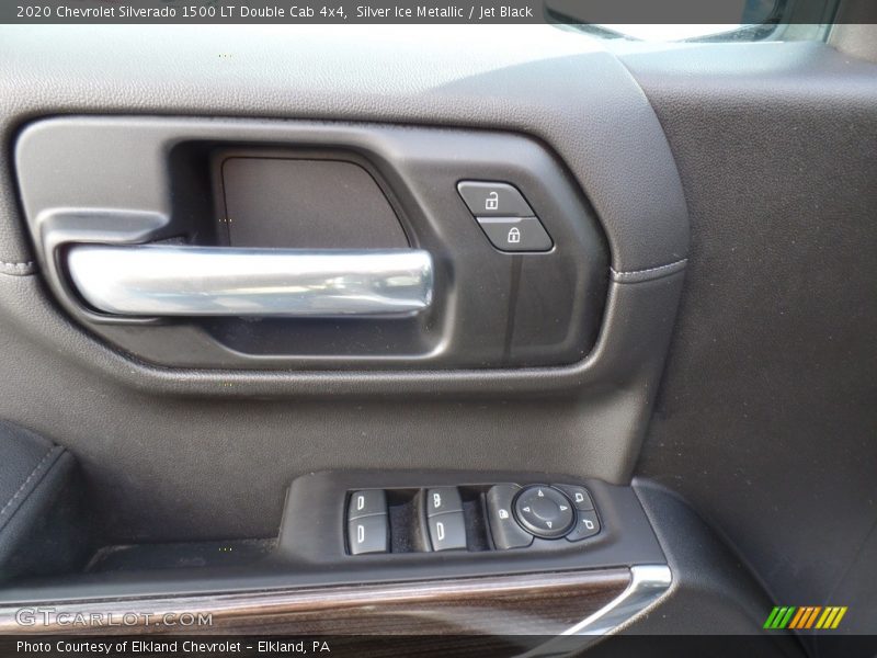Silver Ice Metallic / Jet Black 2020 Chevrolet Silverado 1500 LT Double Cab 4x4