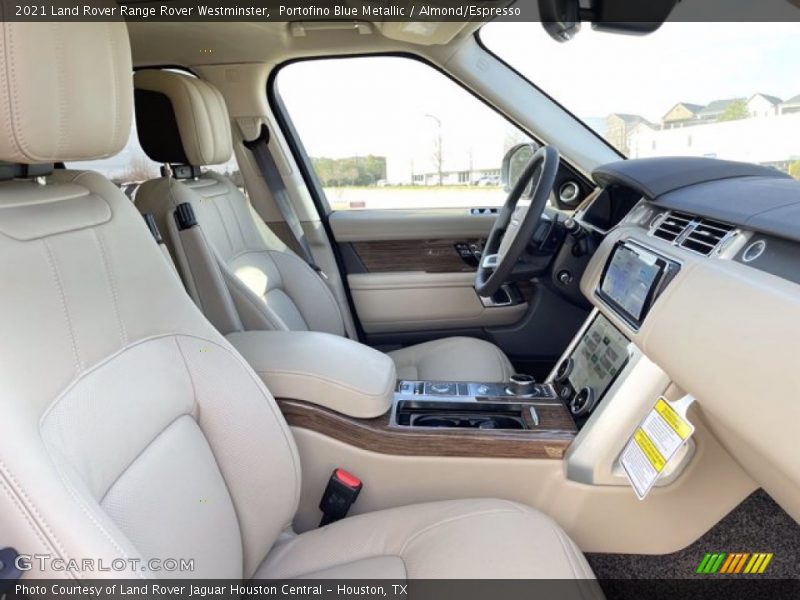 Portofino Blue Metallic / Almond/Espresso 2021 Land Rover Range Rover Westminster