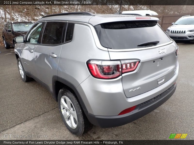 Billet Silver Metallic / Black 2021 Jeep Compass Latitude 4x4