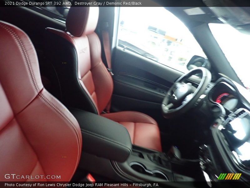 Front Seat of 2021 Durango SRT 392 AWD