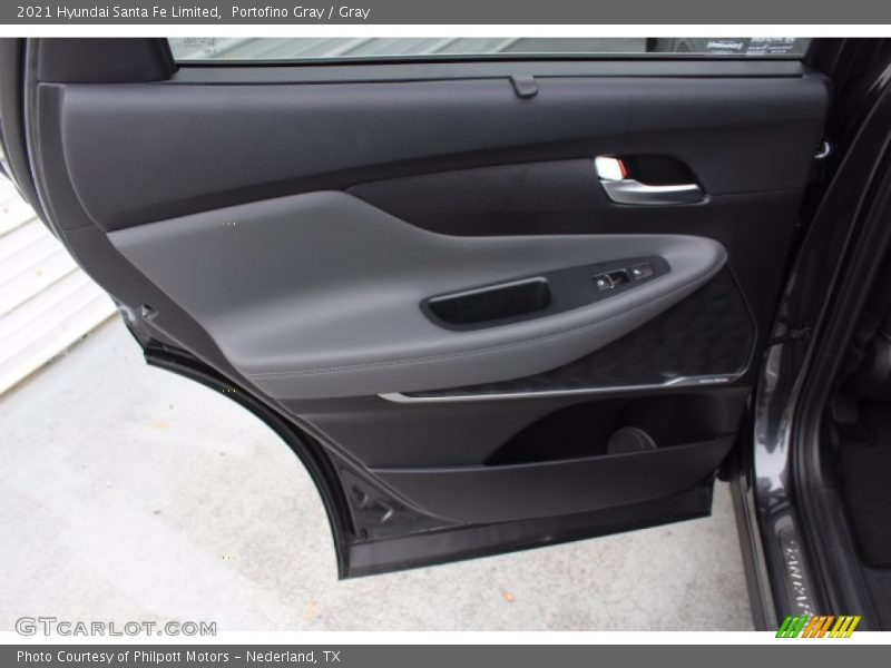 Portofino Gray / Gray 2021 Hyundai Santa Fe Limited