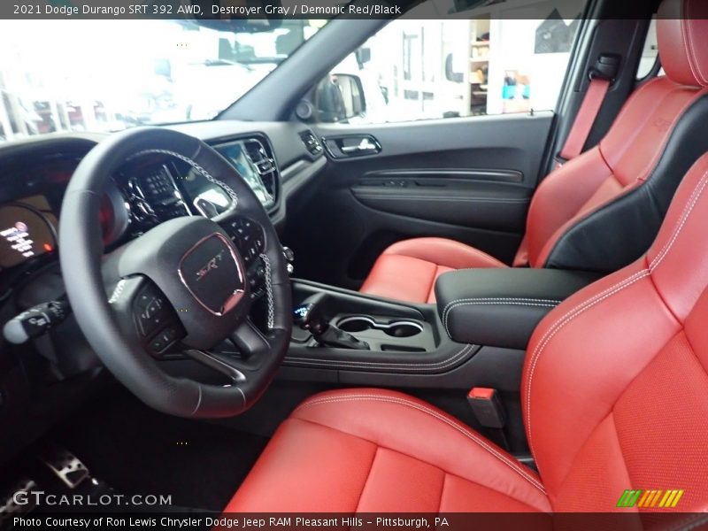  2021 Durango SRT 392 AWD Demonic Red/Black Interior