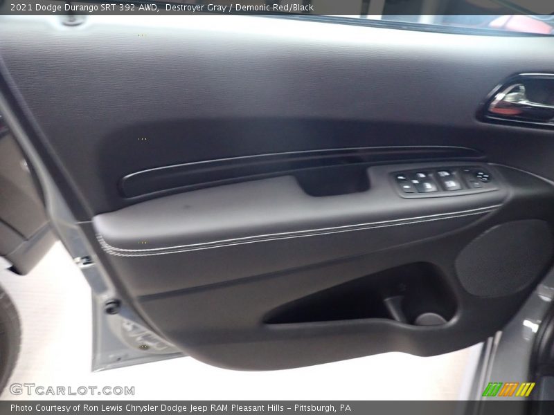 Destroyer Gray / Demonic Red/Black 2021 Dodge Durango SRT 392 AWD