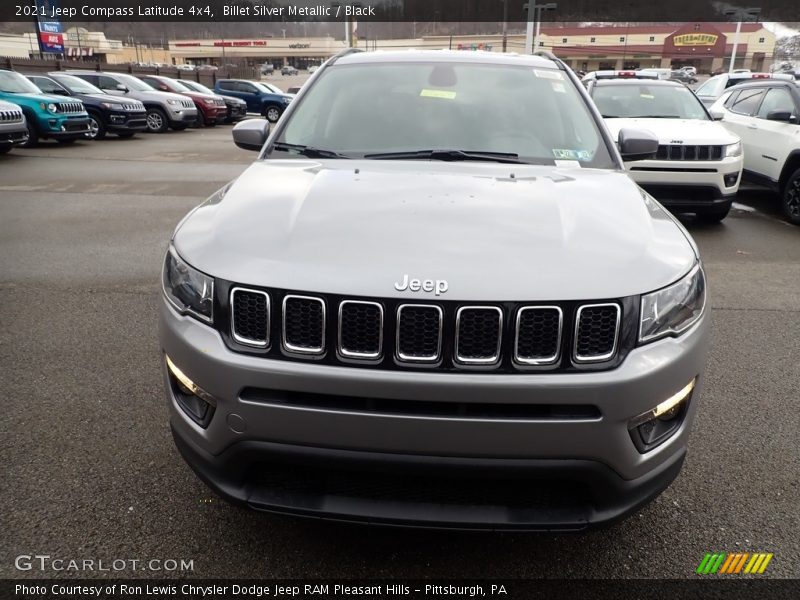 Billet Silver Metallic / Black 2021 Jeep Compass Latitude 4x4