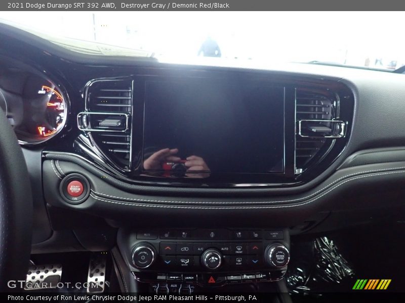 Controls of 2021 Durango SRT 392 AWD