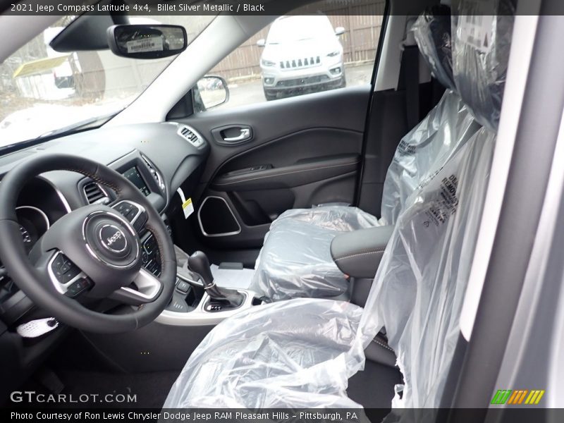 Billet Silver Metallic / Black 2021 Jeep Compass Latitude 4x4