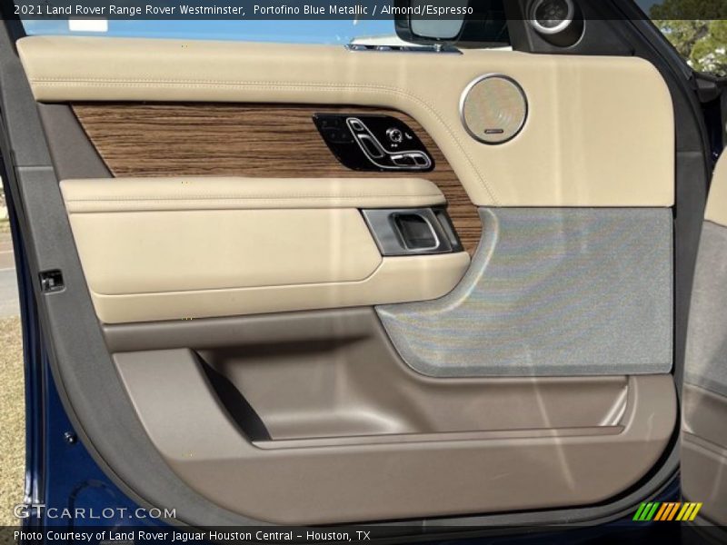 Portofino Blue Metallic / Almond/Espresso 2021 Land Rover Range Rover Westminster