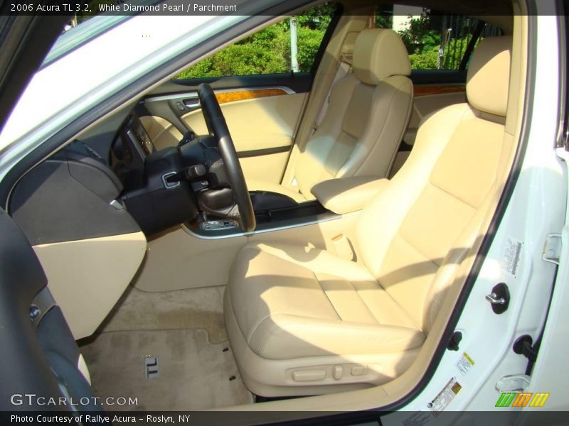 White Diamond Pearl / Parchment 2006 Acura TL 3.2