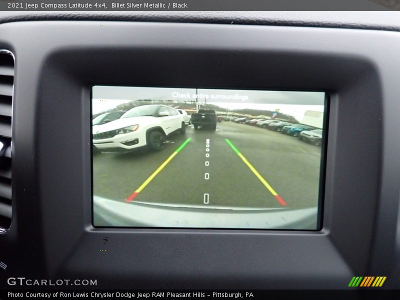 Billet Silver Metallic / Black 2021 Jeep Compass Latitude 4x4