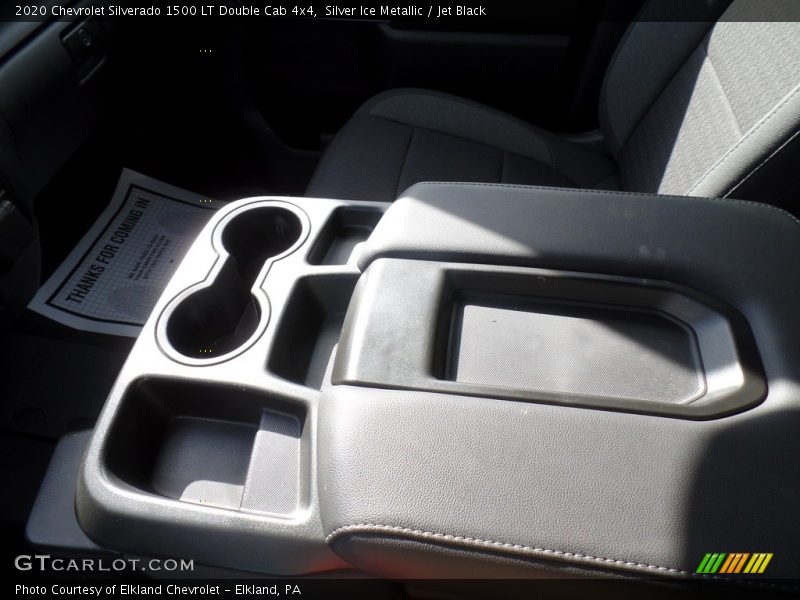 Silver Ice Metallic / Jet Black 2020 Chevrolet Silverado 1500 LT Double Cab 4x4
