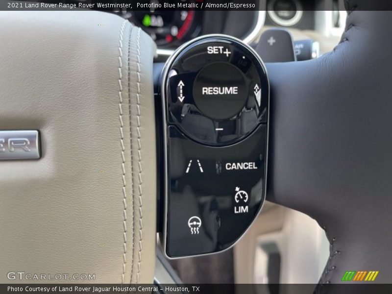 Portofino Blue Metallic / Almond/Espresso 2021 Land Rover Range Rover Westminster