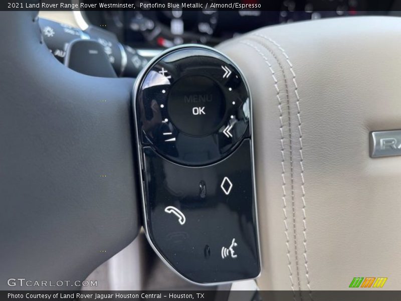 Portofino Blue Metallic / Almond/Espresso 2021 Land Rover Range Rover Westminster