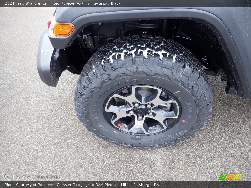 Sting-Gray / Black 2021 Jeep Wrangler Unlimited Rubicon 4x4