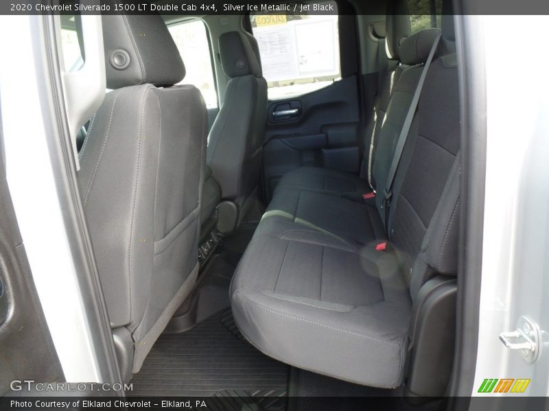 Silver Ice Metallic / Jet Black 2020 Chevrolet Silverado 1500 LT Double Cab 4x4
