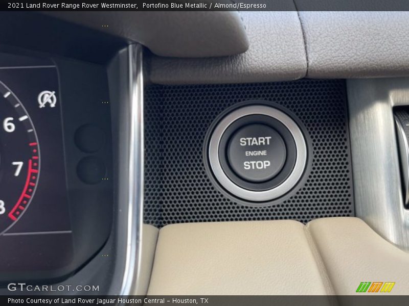 Portofino Blue Metallic / Almond/Espresso 2021 Land Rover Range Rover Westminster