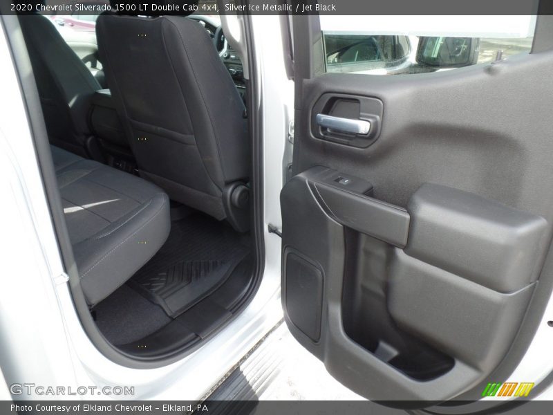 Silver Ice Metallic / Jet Black 2020 Chevrolet Silverado 1500 LT Double Cab 4x4