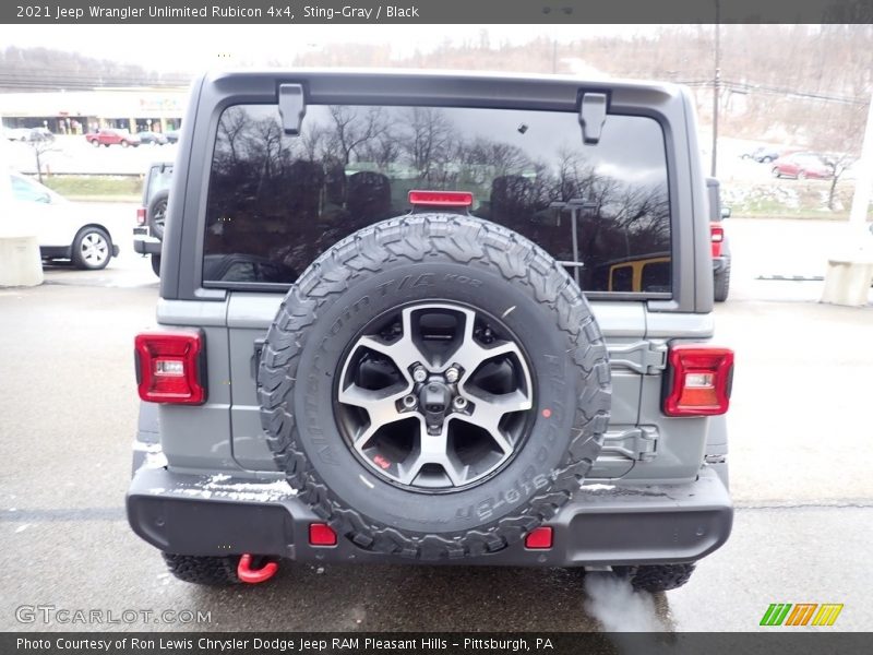 Sting-Gray / Black 2021 Jeep Wrangler Unlimited Rubicon 4x4