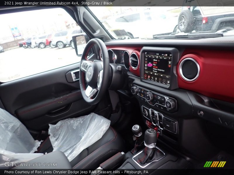 Sting-Gray / Black 2021 Jeep Wrangler Unlimited Rubicon 4x4