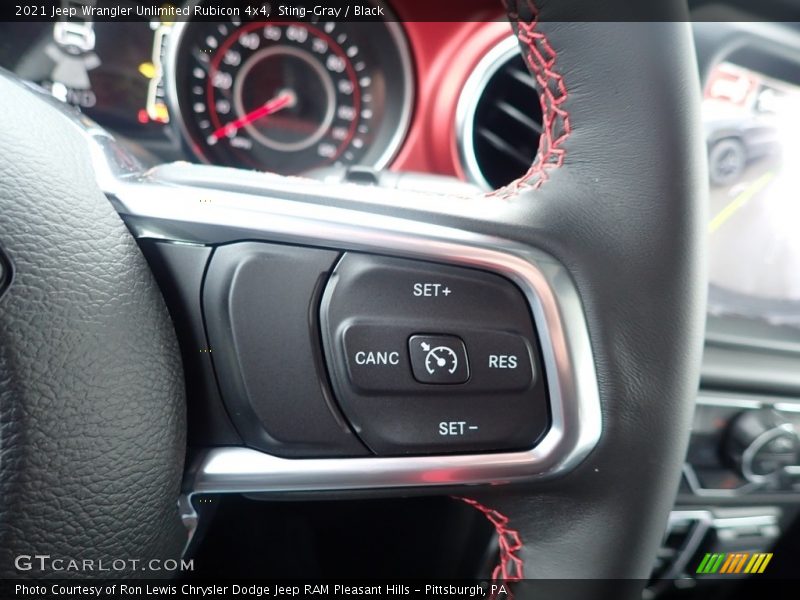 Sting-Gray / Black 2021 Jeep Wrangler Unlimited Rubicon 4x4