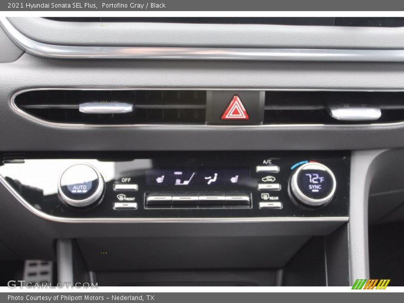 Portofino Gray / Black 2021 Hyundai Sonata SEL Plus