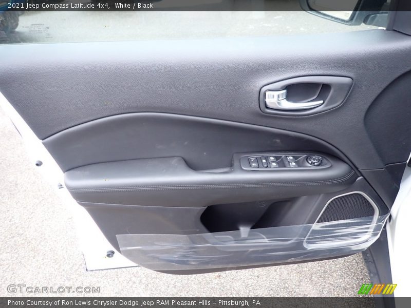 White / Black 2021 Jeep Compass Latitude 4x4