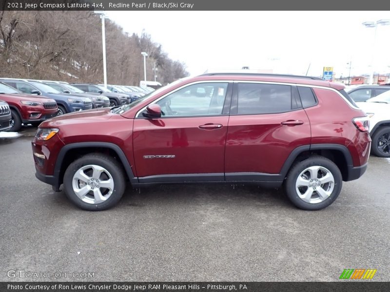  2021 Compass Latitude 4x4 Redline Pearl