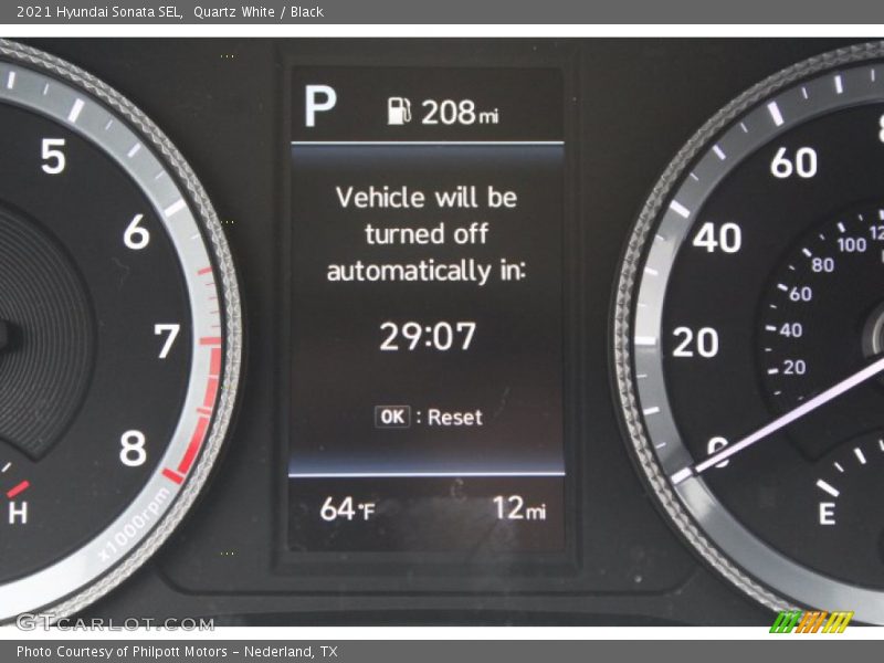 Quartz White / Black 2021 Hyundai Sonata SEL