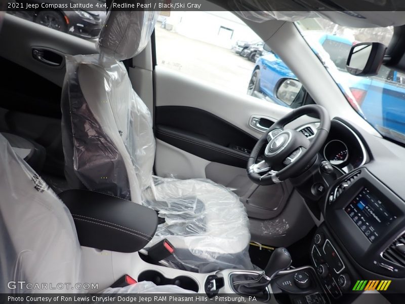 Redline Pearl / Black/Ski Gray 2021 Jeep Compass Latitude 4x4