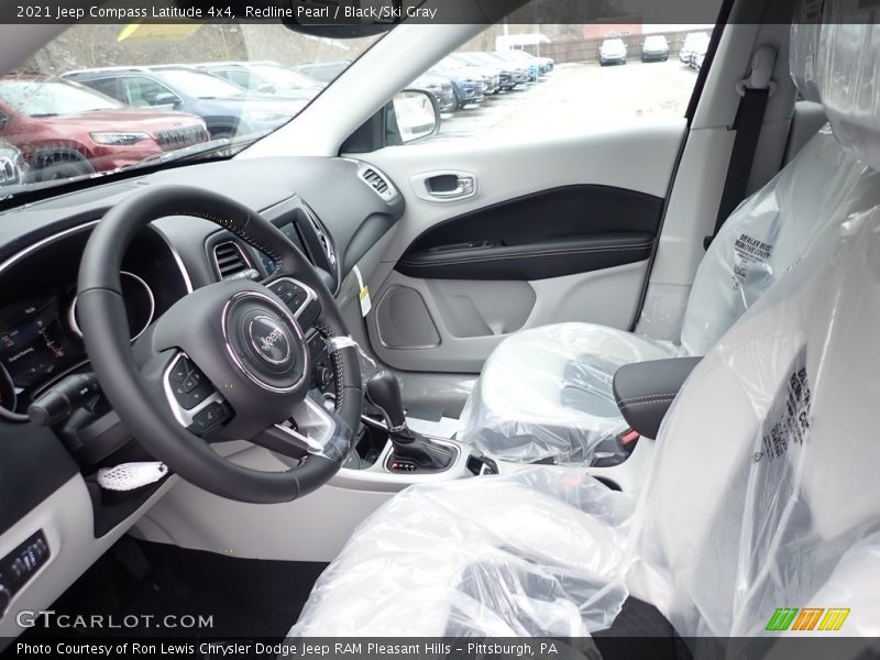 Redline Pearl / Black/Ski Gray 2021 Jeep Compass Latitude 4x4