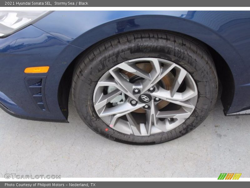 Stormy Sea / Black 2021 Hyundai Sonata SEL