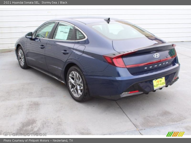 Stormy Sea / Black 2021 Hyundai Sonata SEL