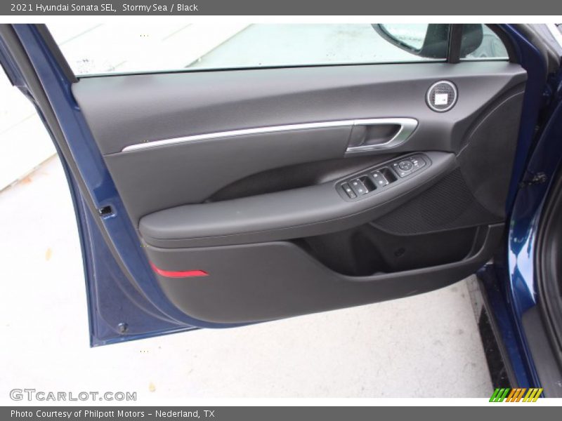 Stormy Sea / Black 2021 Hyundai Sonata SEL